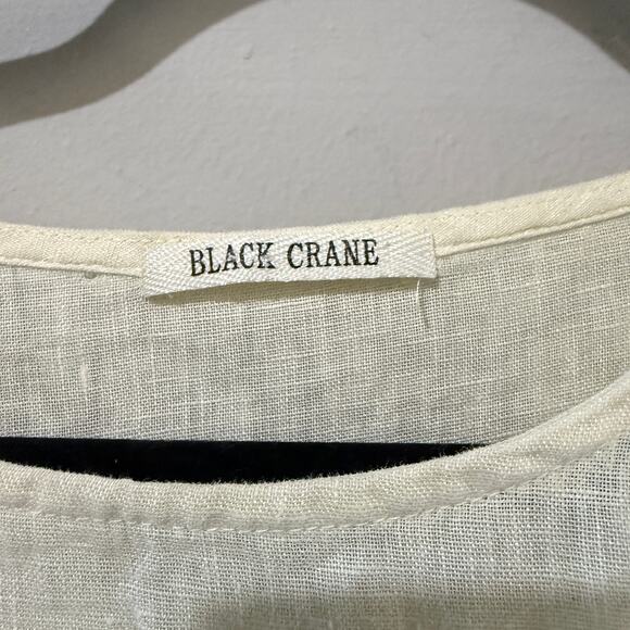 Black Crane Easy Dress - Picture 5 of 5